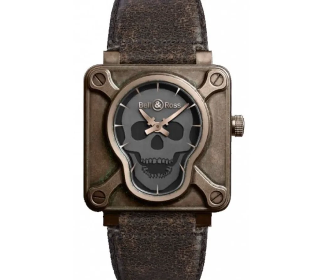 Bell & Ross BR 01-92 BR0192-SKULL-BR